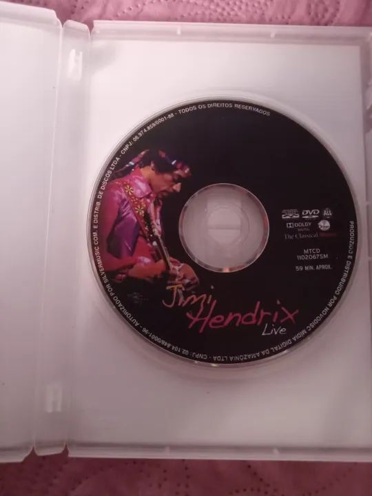 DVD do Jimi Hendrix - Foto 2