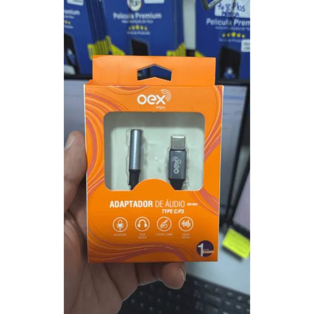 Adaptador Duo Lightning + P2 AD200 - Oex  cod: 2416 - Foto 2