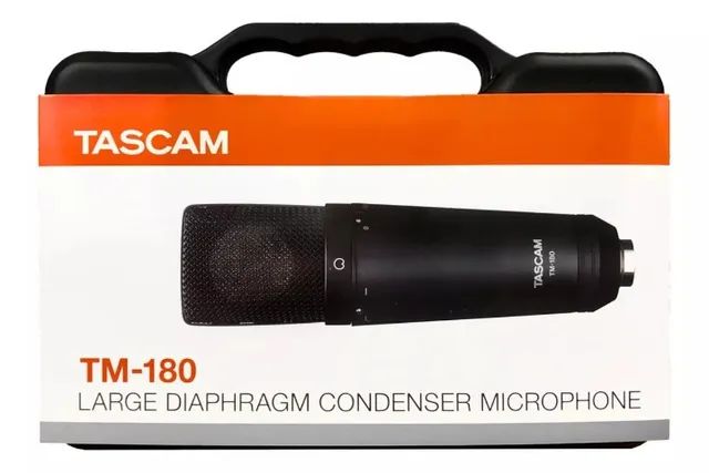 Microfone Tascam Tm-180 Condensador De Estúdio - Foto 3