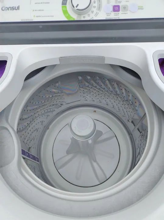 Máquina de lavar roupa Cônsul 16 kilos, cesto em inox,R$1.300.Garantia de 3 meses.Itajai. - Foto 2