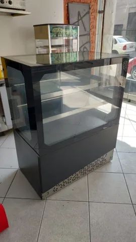 Vitrine Refrigerada 1 Metro em 220V Linha Black Gourmet BGVR100 Polar