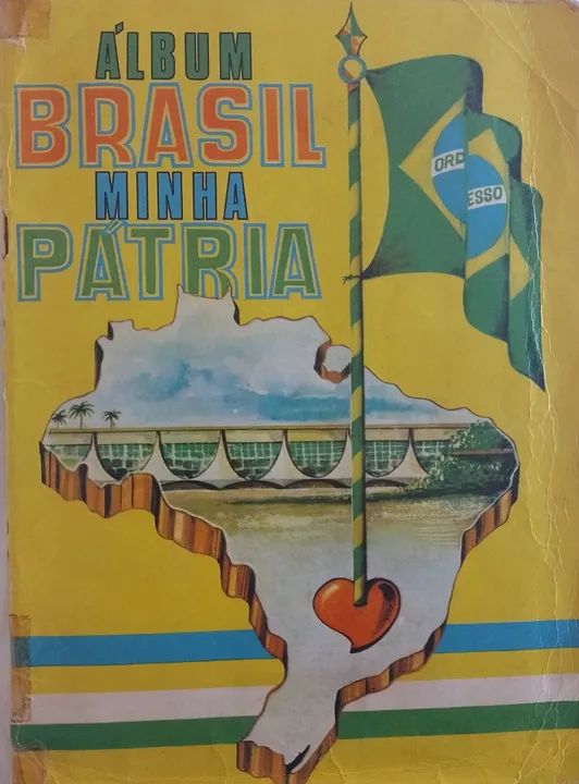 ÁLBUM BRASIL MINHA PÁTRIA COMPLETO