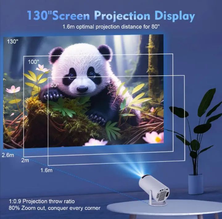 Projetor Portátil 4K 720P - Magcubic - Foto 5