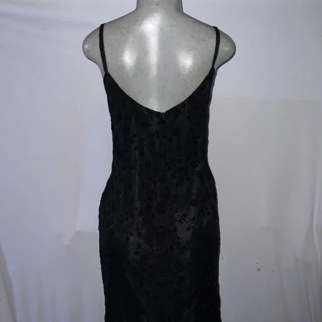 Vestido longo renda, tamanho P - Foto 2