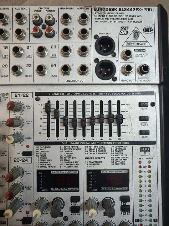 Mesa Behringer SL2442 FX- PRO - Foto 3
