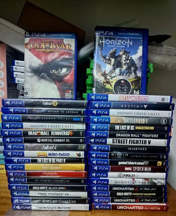 Promoção Jogos Playstation 4 Midia Fisica( ACEITO CREDISHOP)