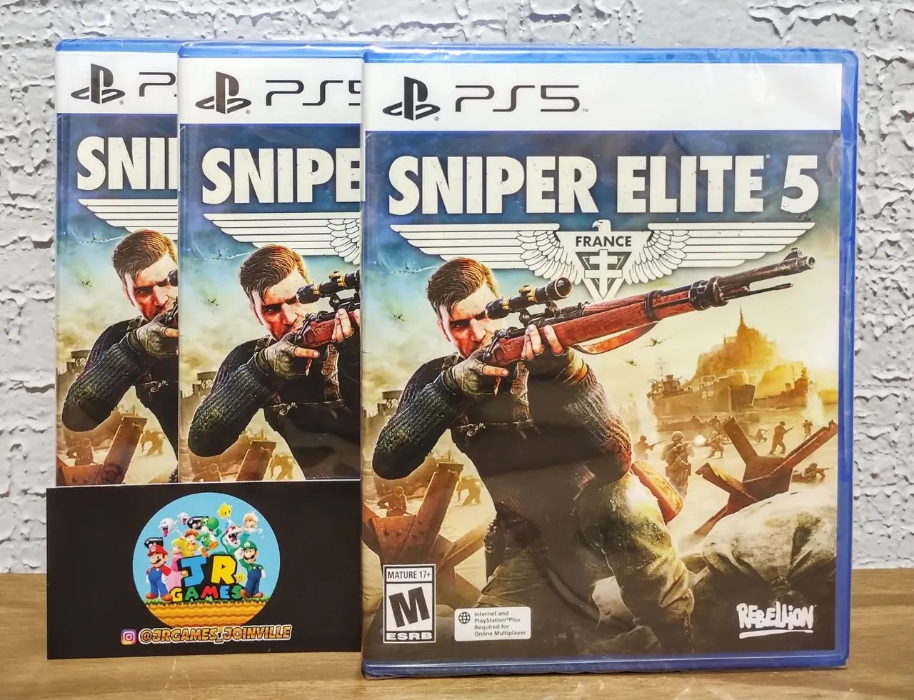(Lacrado) Sniper Elite 5 Ps5 (Aceitamos seu jogo usado como pagamento)