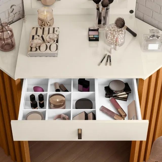 Camarim Canto Glitter Cinamono/Off White - Pronta Entrega - Foto 3