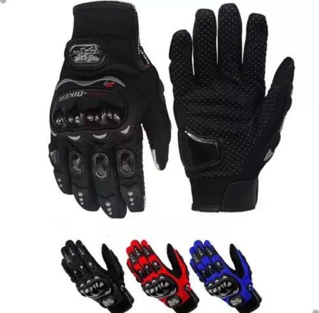 Luva de proteção motoqueiro motociclista motocross para frio pro bike moto esportiva!