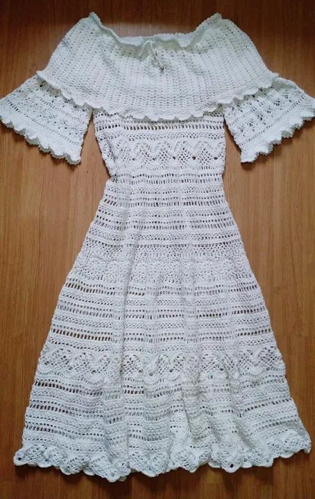 VESTIDO DE CROCHÊ  - Foto 3