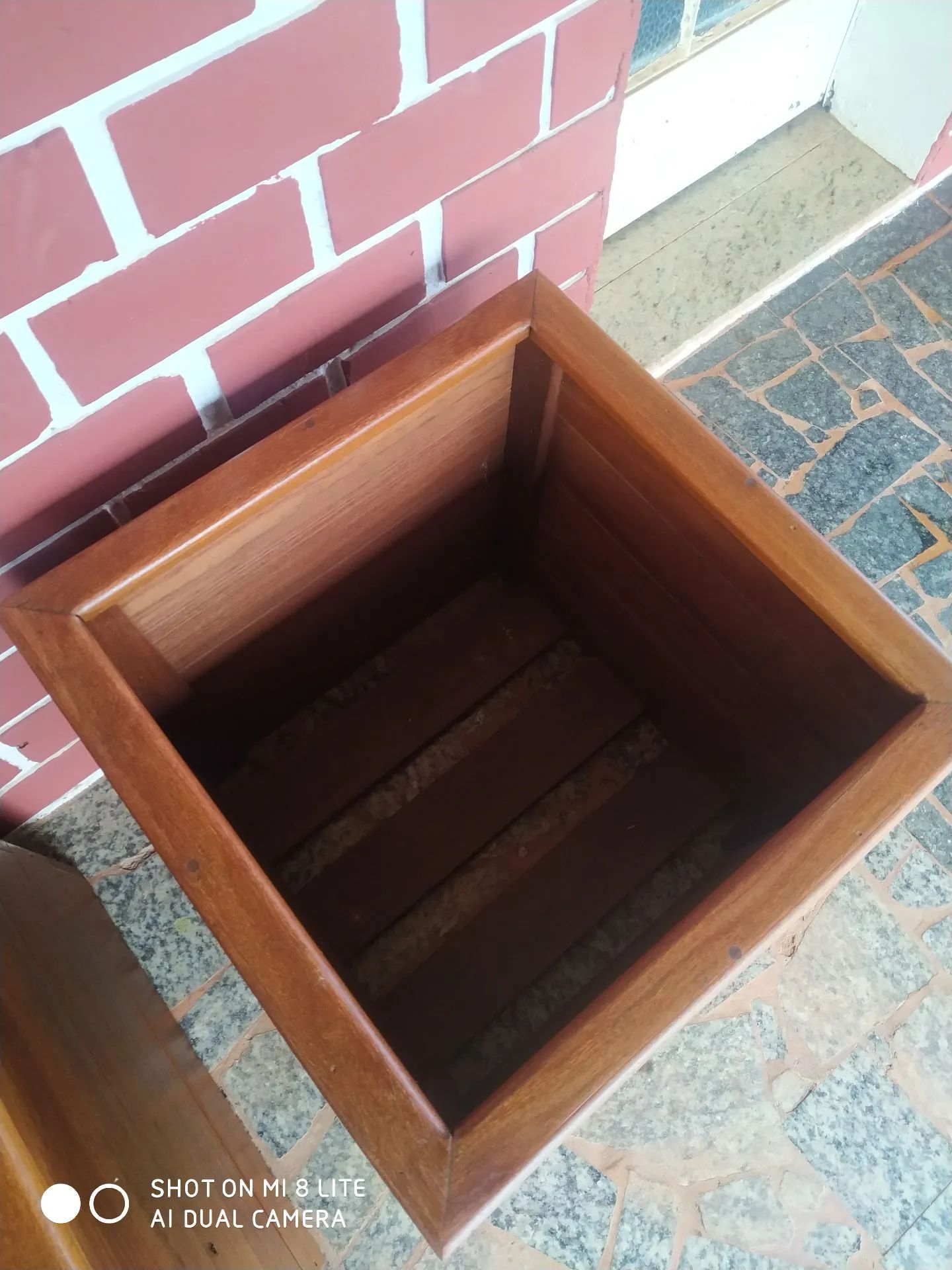 Vaso de madeira Cachepôs  - Foto 2
