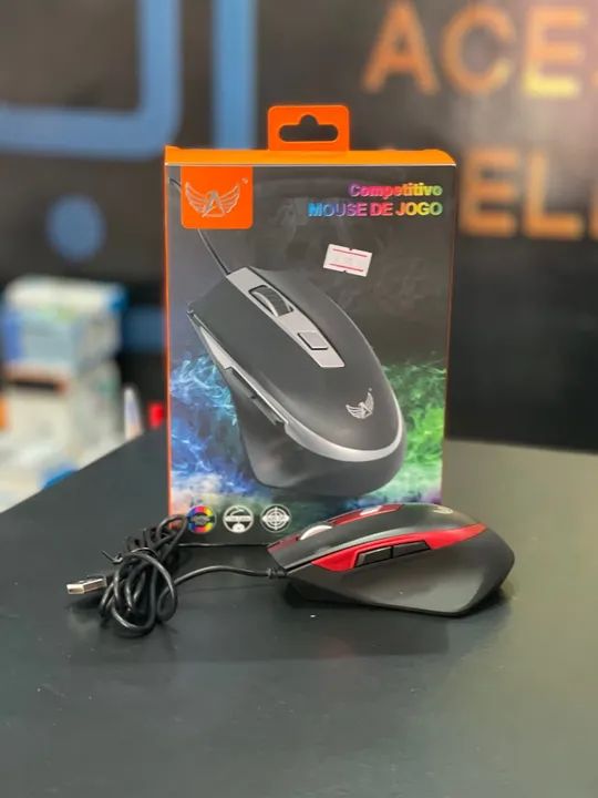 Mouse Gamer 3200 DPI Com Fio USB Altomex A-G701 - Foto 2