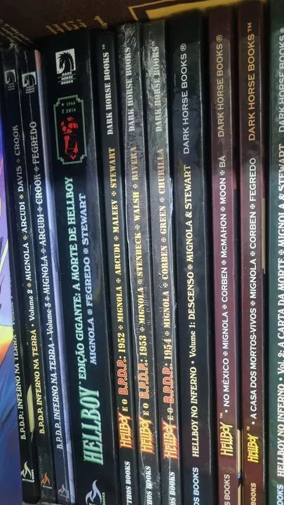 Coleção de HQs Hellboy - 3 hqs