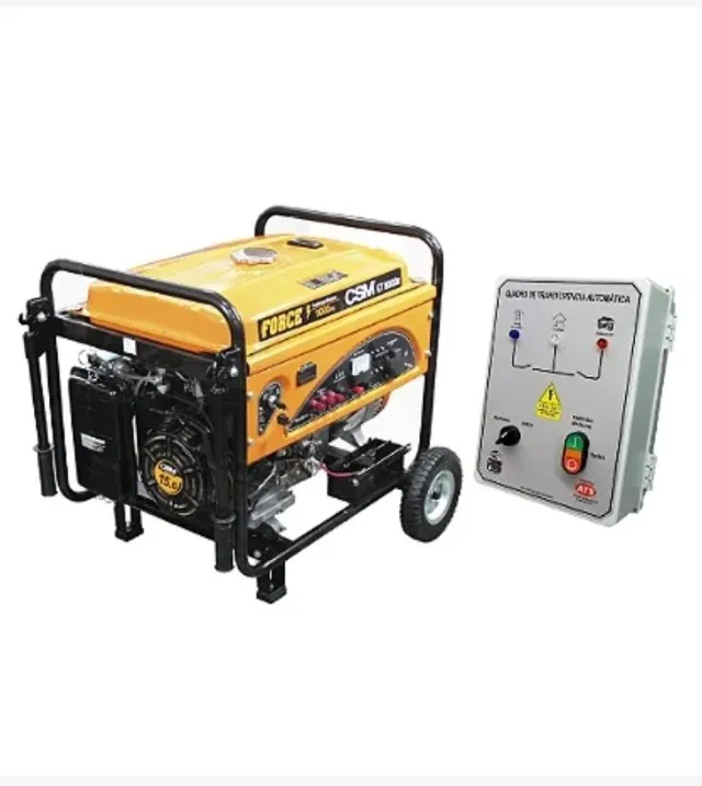 Gerador de Energia à Gasolina- 9kVA- Monofásico + QTA de 50A (Automatizado)