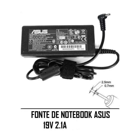 Fonte de Notebook Asus 19V 2.1A