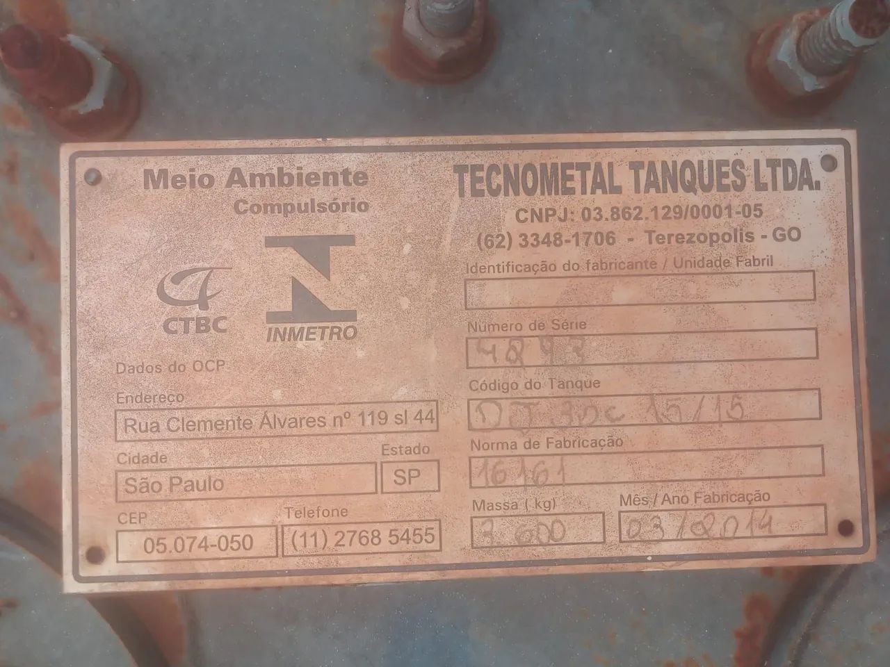 Tanque de Combustível Usado - Foto 3