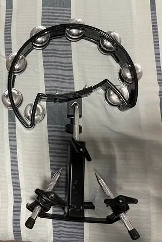 kit Pandeirola c/clamp + suporte Torelli  - Foto 4