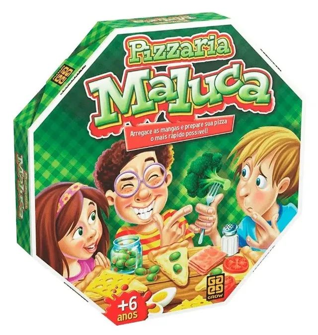 jogo de tabuleiro pizzaria maluca grow