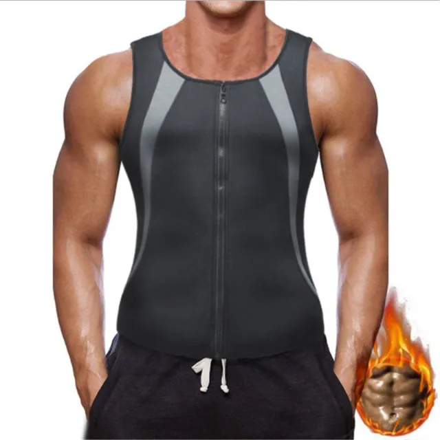 Colete Termico Camisa Shopers Zipper Perda De Peso Jf020246