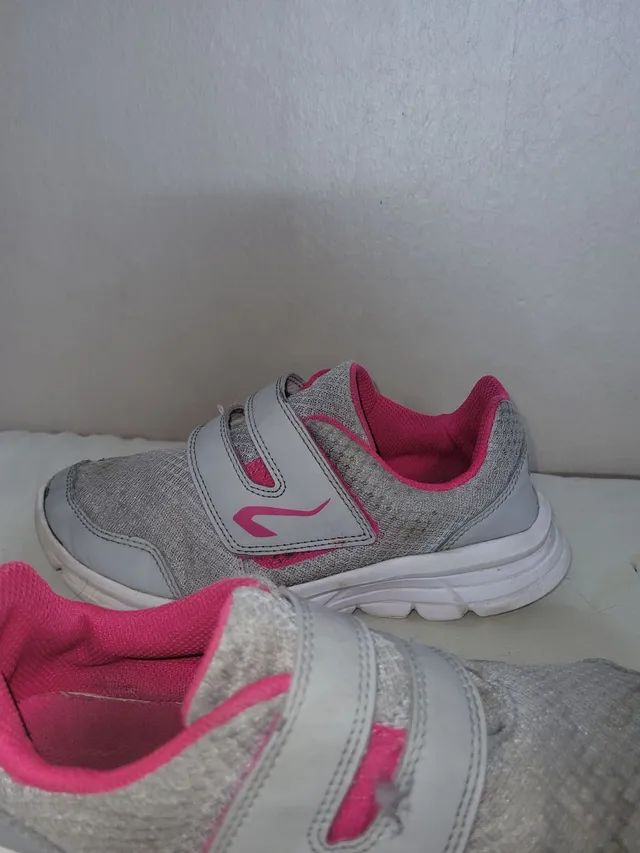 tênis decathonl  com velcro N°34 - Foto 2