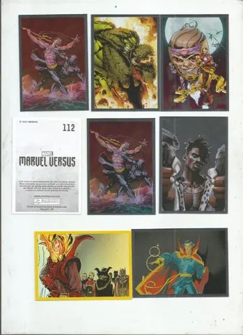 figurinhas - marvel versus - figurinhas e cards - enviei sua lista chat - Foto 2