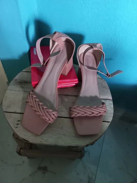Sandália feminina salto, número 43 - Foto 3
