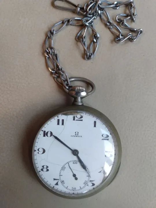 Relógio omega de bolso 