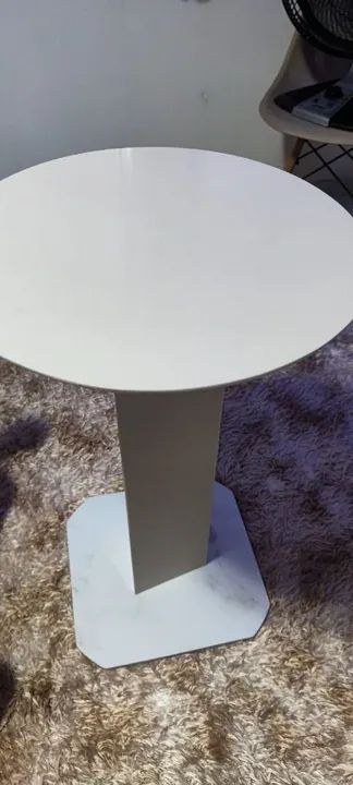 Mesa de centro branca moderna - Foto 3