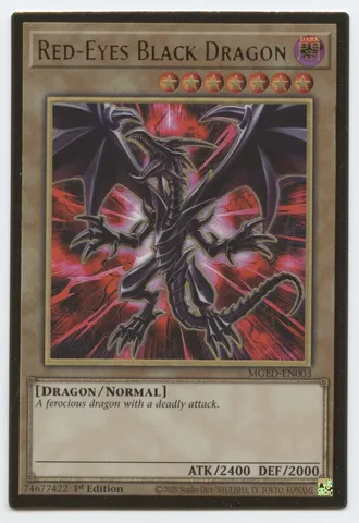 Yugioh!!! Red-eyes Darkness Metal Dragon Dusa-pt068 Ultra Ra