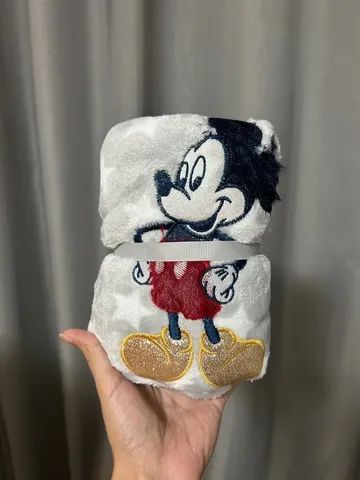Cobertor Mickey Mouse. Tecido muito gostoso. Coberta infantil. Cobertinha pra pet 