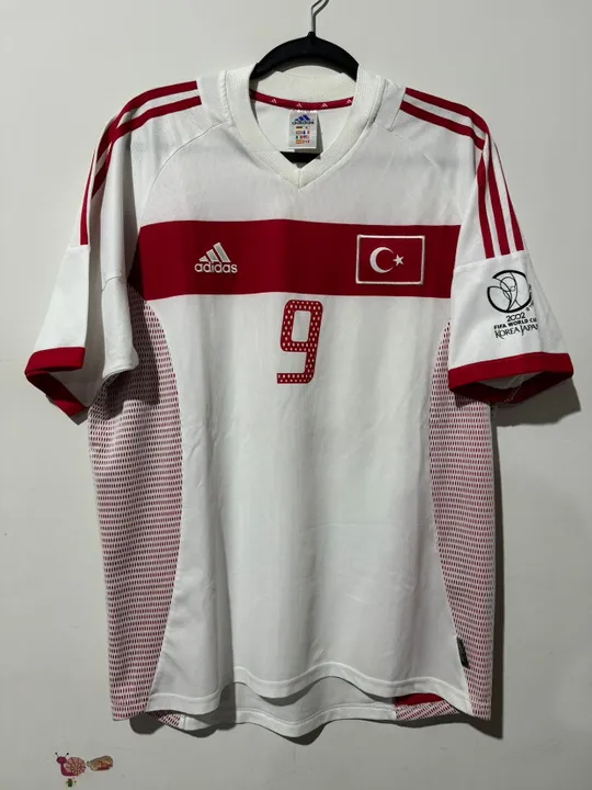 Camisa Turquia Copa do Mundo 2002 Hakan Sukur 9 Original