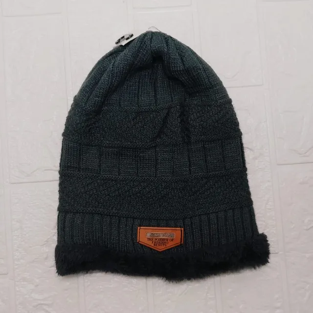 Touca Gorro Aveludada Song Ting Cs3853-1 Cinza