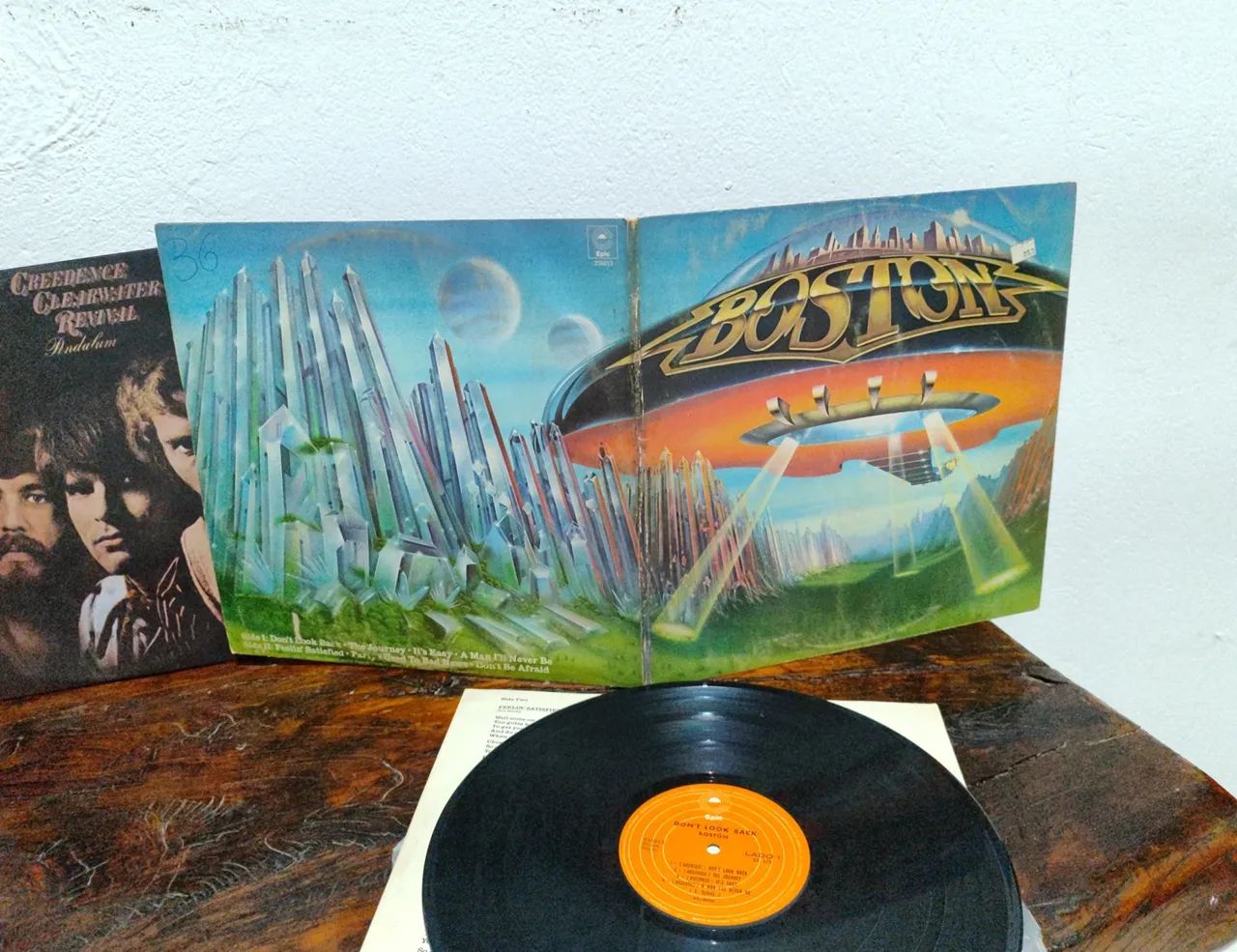 LP Boston - Dont Look Back(Gatefold com encarte)  - Foto 3