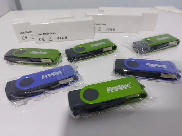 Pen drive 64gb original kingspec - Foto 3