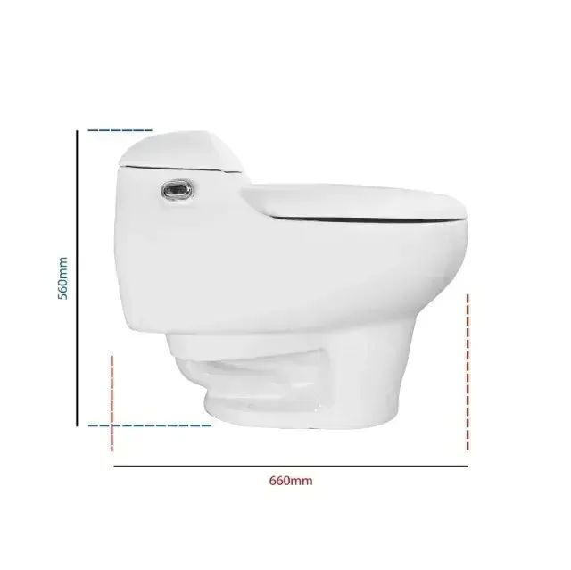 Vaso Sanitário Luxo Monobloco Com Caixa Acoplada Aquablu completo 10x sem juros no cartão