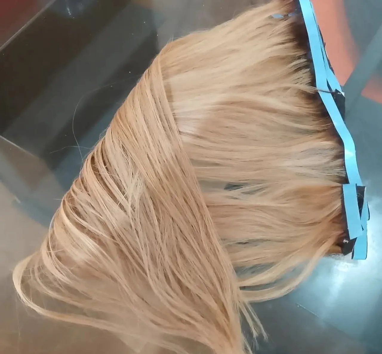 Mega Hair Cabelo Humano na fita adesiva