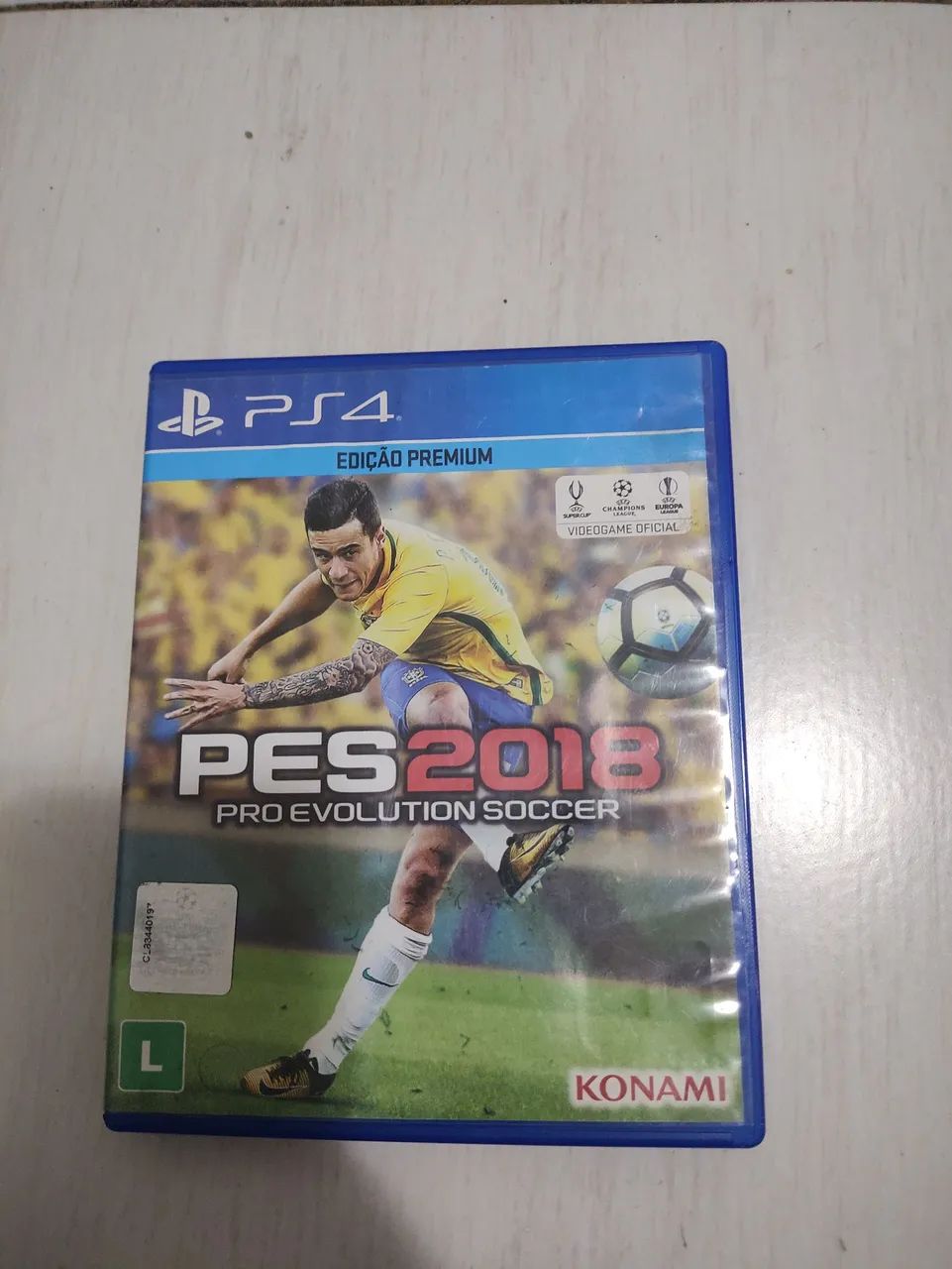 Pés 2018 de PS4