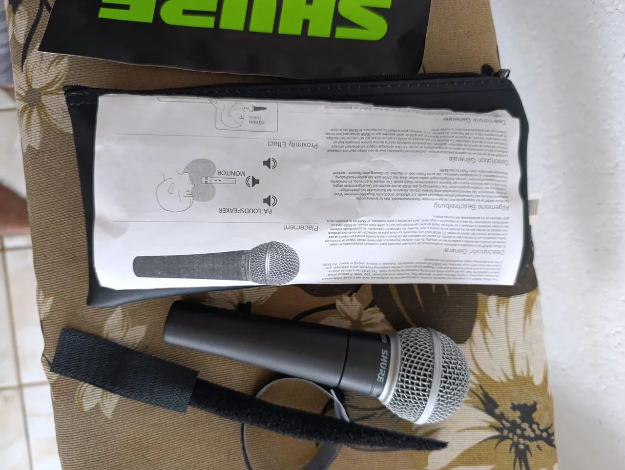 Microfone Shure SM58 original - Foto 5