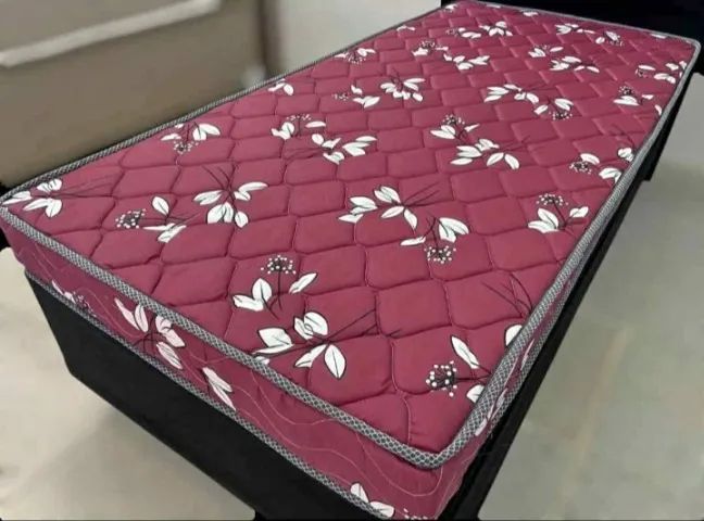 Cama box solteiro base mais colchão D28 por apenas