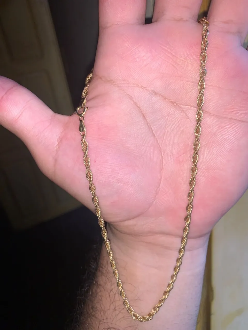 Corrente de Ouro feminino pesando 4.3 gramas