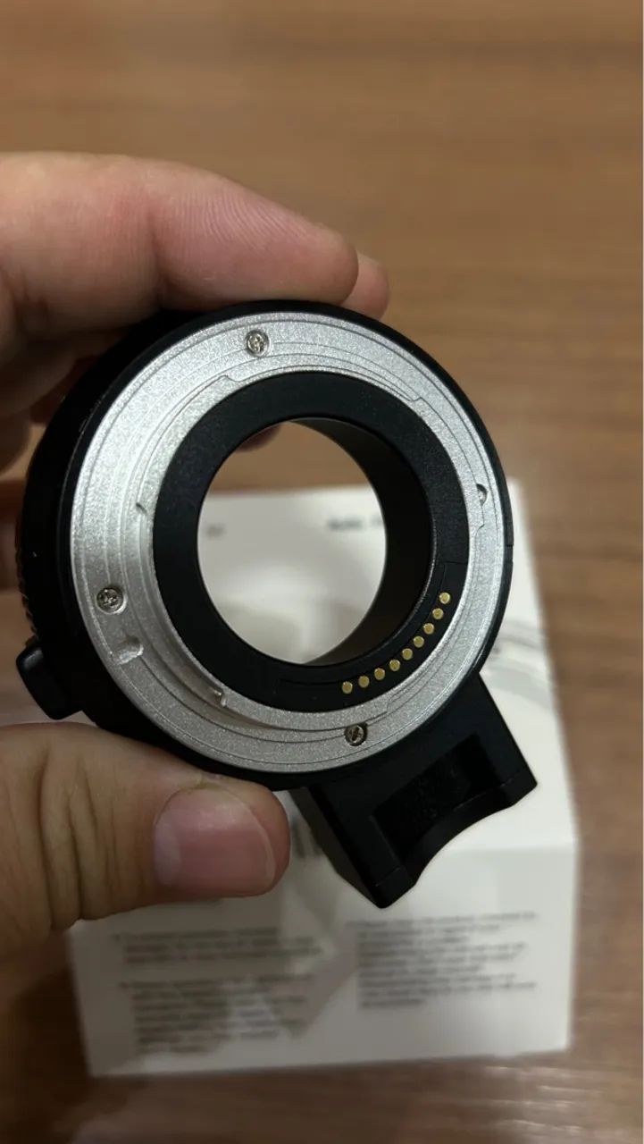 Anel Adaptador para Lentes Eos M para EF