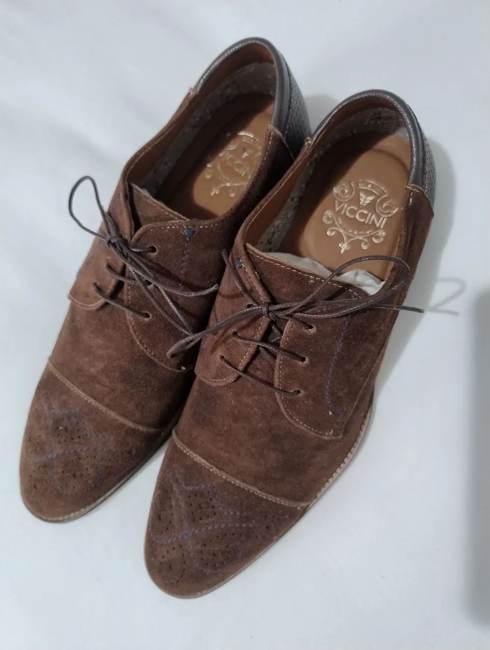 Sapato em couro Viccini 40 - Foto 5