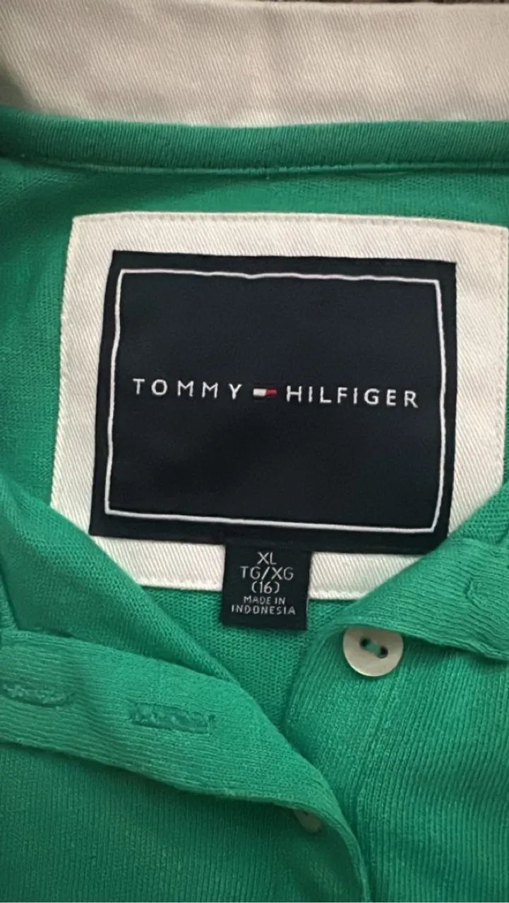 Vestido Polo Tommy Hilfiger Verde 16 - Foto 3