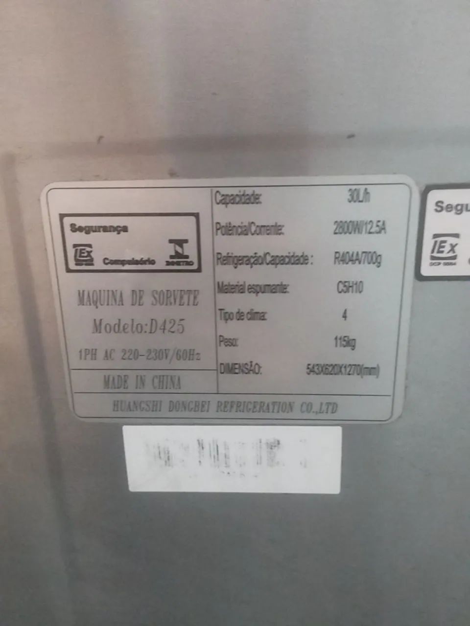 Máquina de Sorvete  Logro Soft 425 , revisada . Oportunidade  - Foto 4