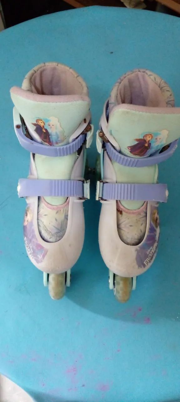 Patins Frozen Infantil - Foto 5