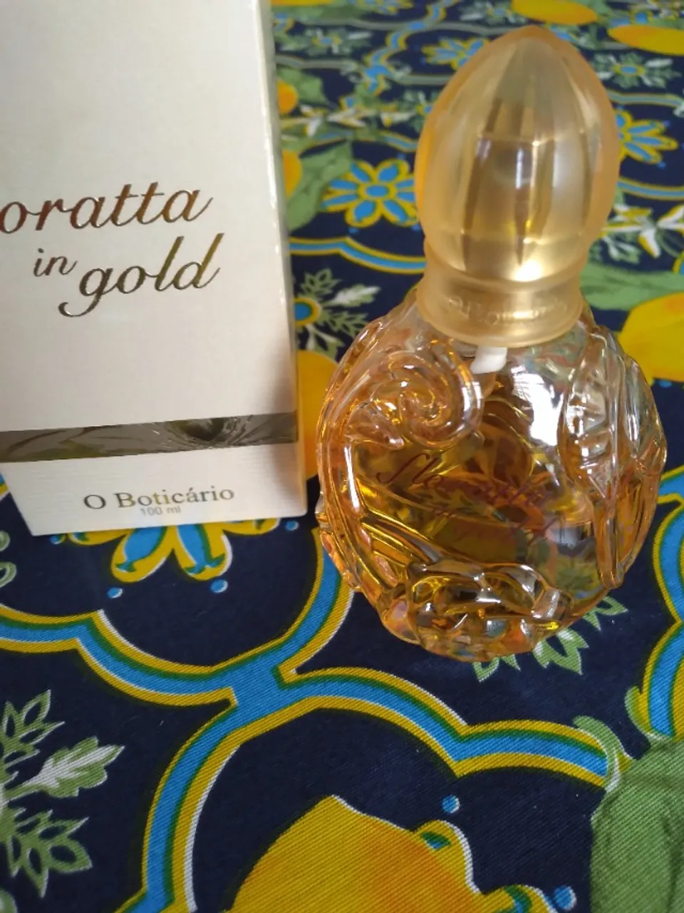 FLORATTA IN GOLD VINTAGE, PRIMEIRA VERSÃO: NÃO ACEITO OFERTAS.