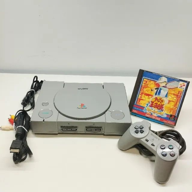 Video Game Sony Playstation 1 Fat Modelo SCPH 5500 Japonês Bloqueado