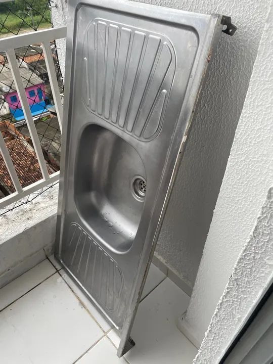 Cuba de cozinha em aço inox - Foto 2