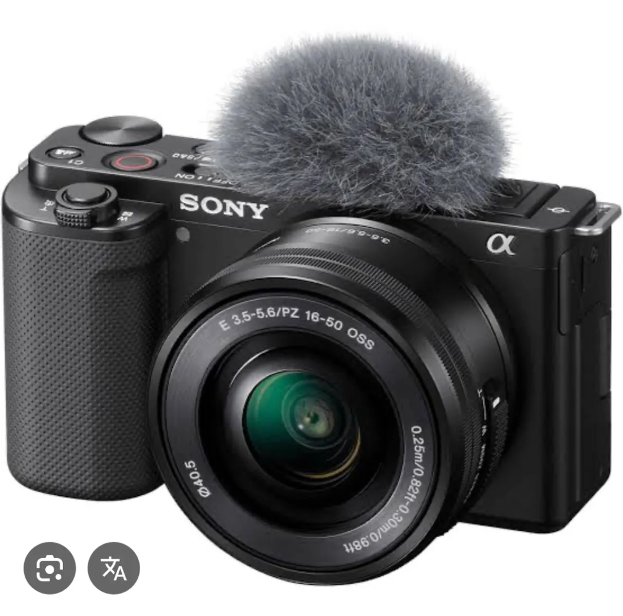 Sony Câmera Digital com Microfone