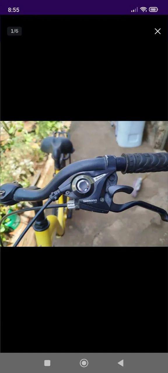 Vendo baike da chimano top ideal pra mulheres e pra homens também linda .